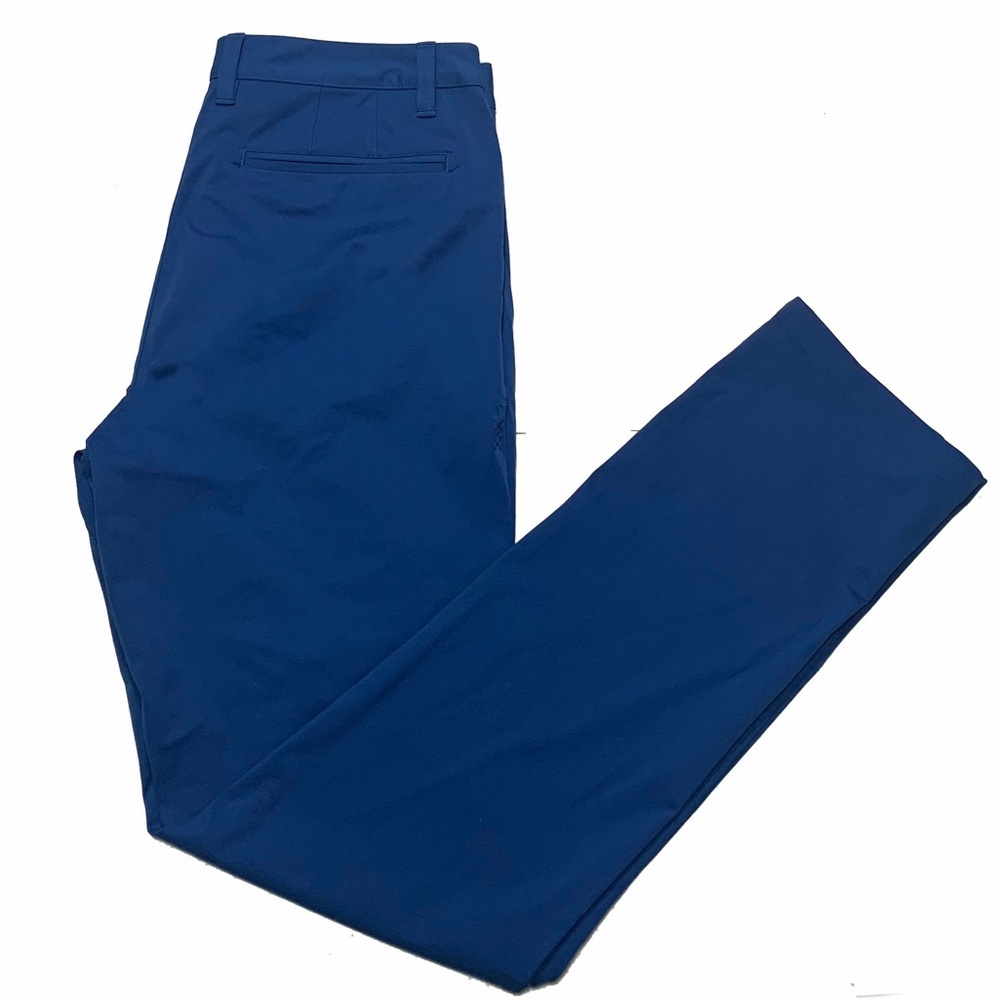 RHONE Men's Commuter Pants in Deep Blue